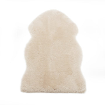 Australian Straight Cream Sheepskin Rug 100% Natural 3 in  Easy to Care